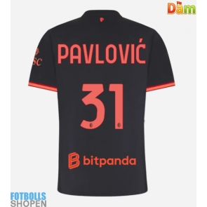 Billiga AC Milan Strahinja Pavlovic #31 Tredjeställ Dam 2026-27 Kortärmad